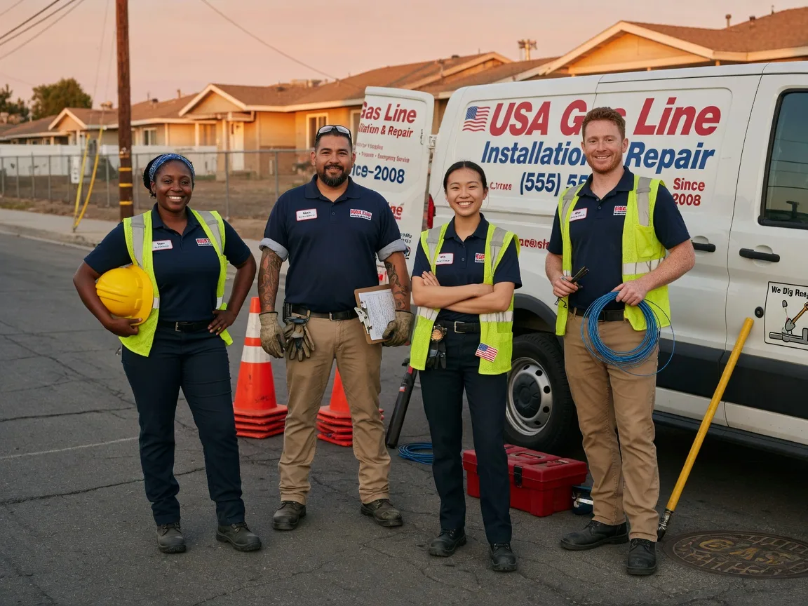 Gas Line Installation company in Los Banos, CA